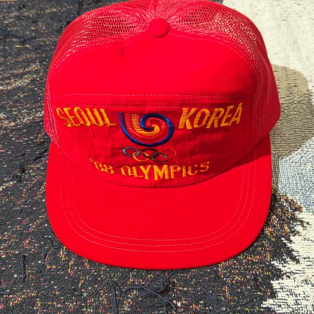 서울 88 올림픽 정식 굿즈 모자