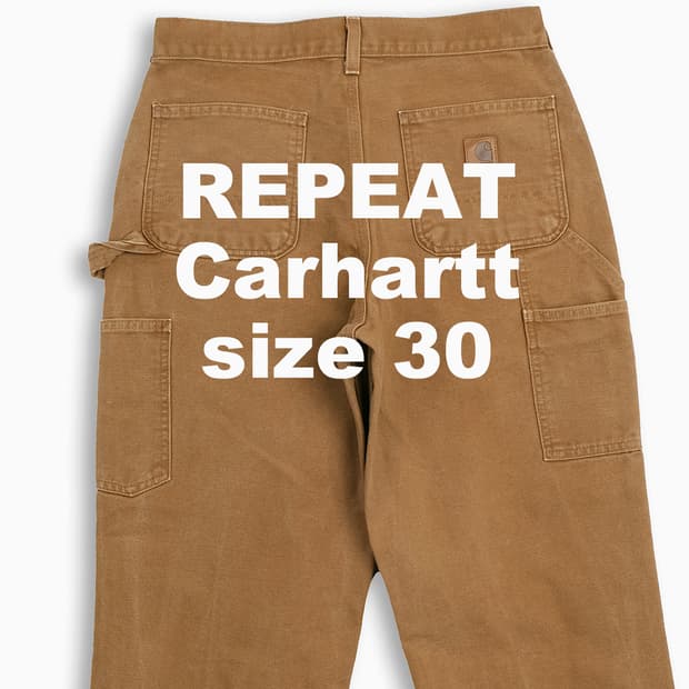 빈티지 칼하트 B11 싱글니 카펜터 팬츠 30 인치 CH0113001