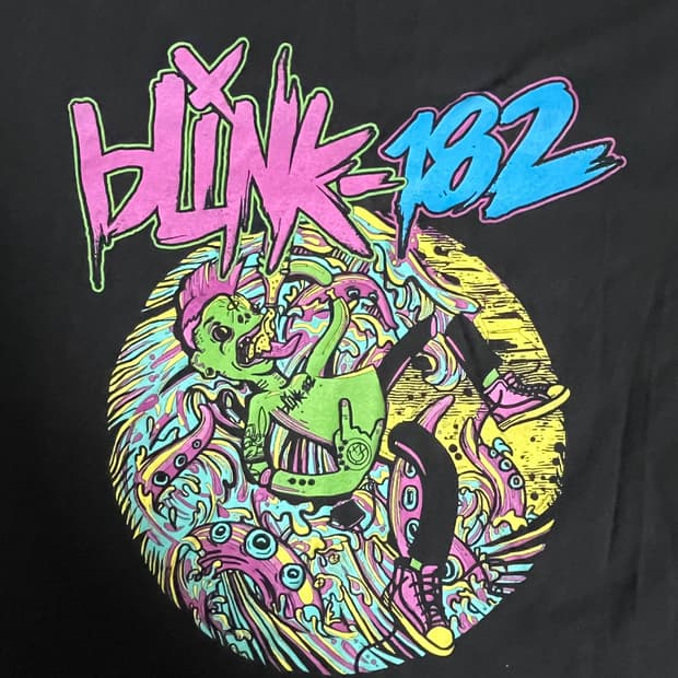 BLINK-182 락밴드 반팔 티셔츠 블링크182