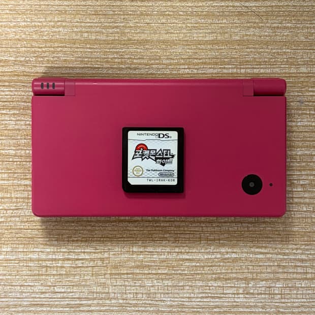 닌텐도 dsi 일판 핑크 포켓몬스터 화이트 칩 일괄