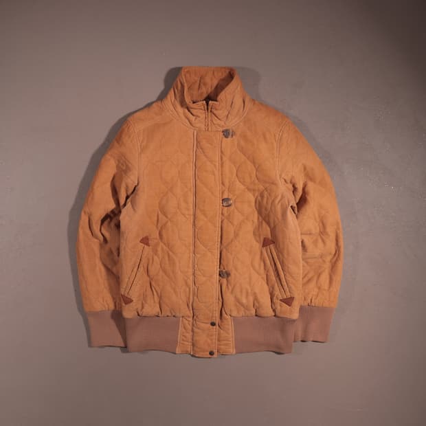 QUALTING CORDUROY JACKET