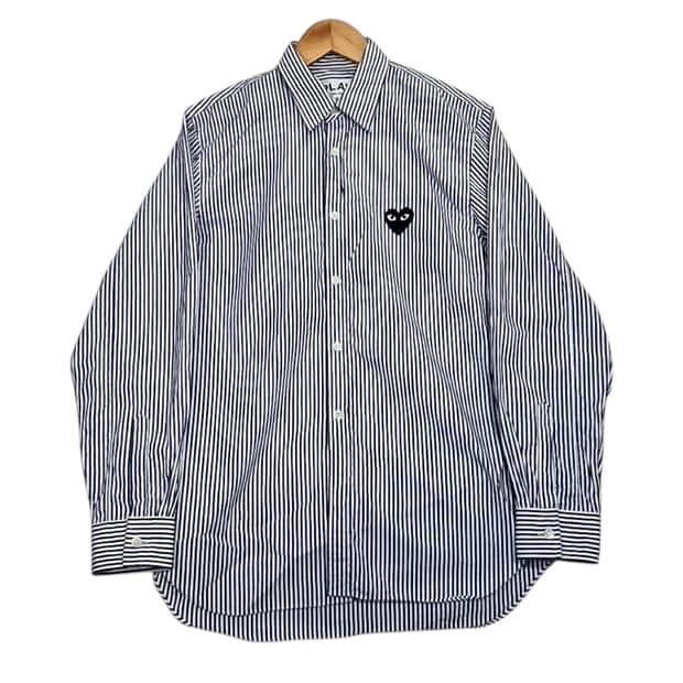Comme des Garcons 꼼데가르송 스트라이프 셔츠