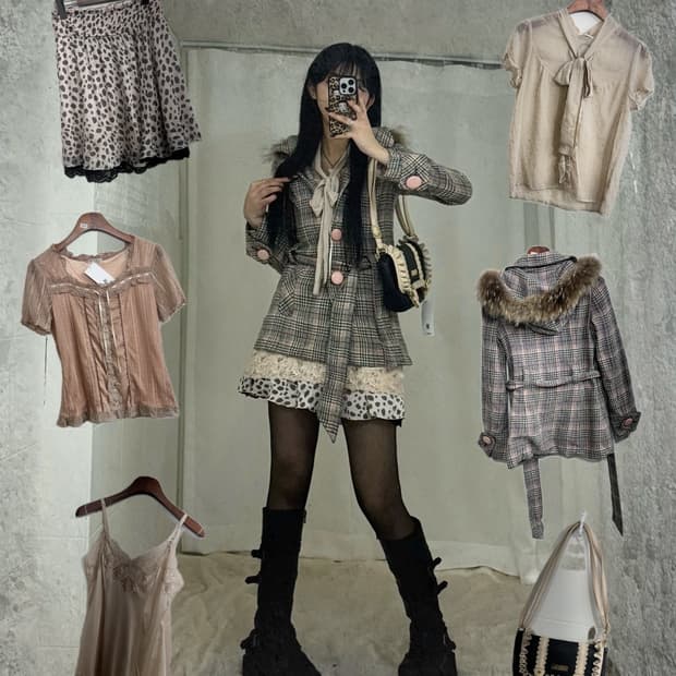 엑시즈팜 하치 데일리 히메갸루 코디세트 