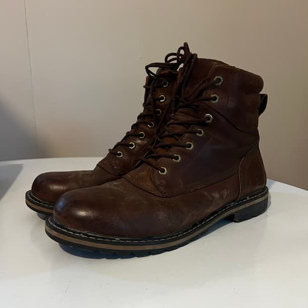 팀버랜드 6인치 워터프루프 체스넛 릿지 부츠