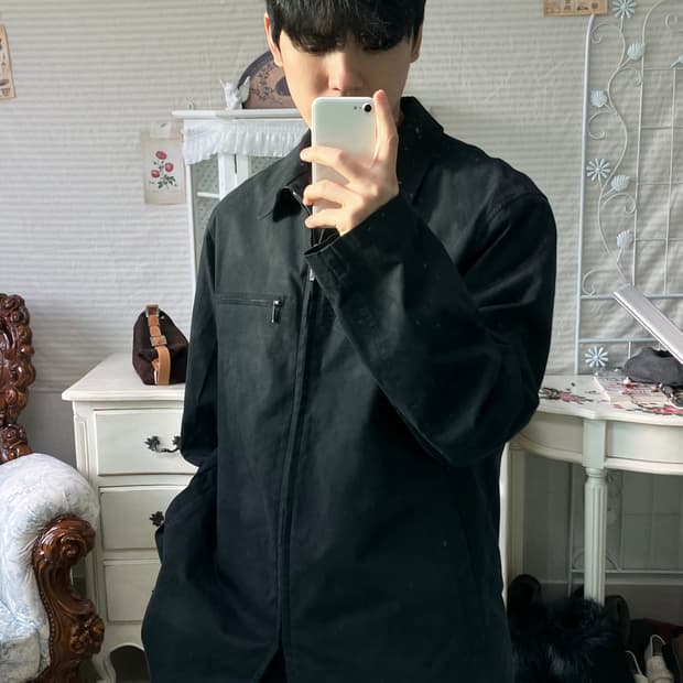 버버리 집업 블루종 939 y2k 스트릿 갸루 펑키 일본빈티지 fabri