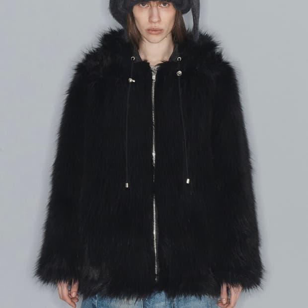 [S] 오픈 와이와이 리버시블 퍼 자켓 