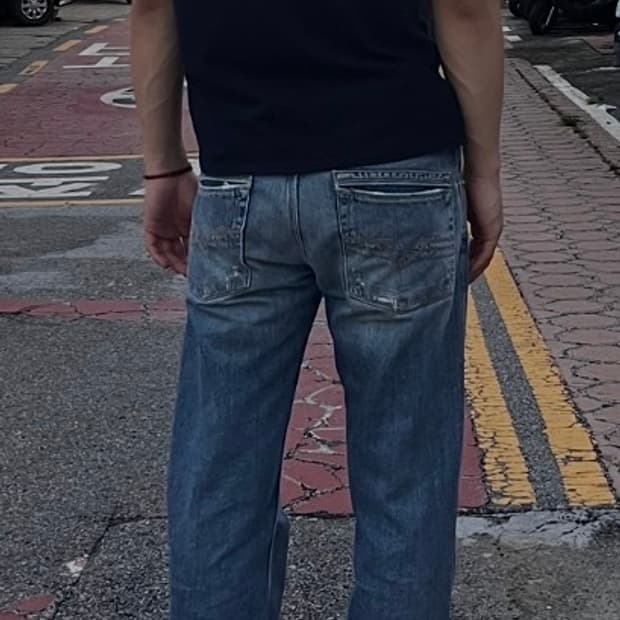 빈티지 디젤 데님 팬츠(made in italy)