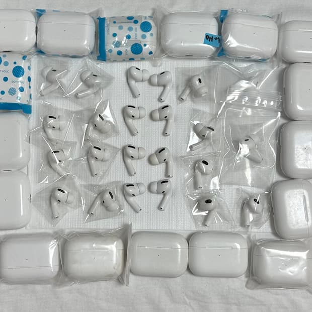 에어팟3,4 프로1,2 본체 왼쪽 오른쪽 유닛 C타입 라이트닝 미개봉