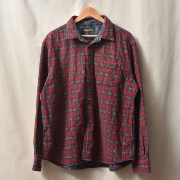 에디바우어 헤비 체크 셔츠 XL M0171