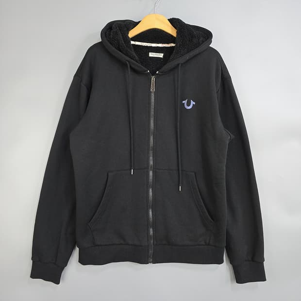 트루릴리전 로고 후드집업 XL