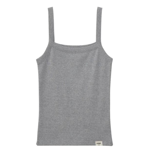 글로니 G 클래식 탱크 + 버튼 플라이 미니 쇼츠