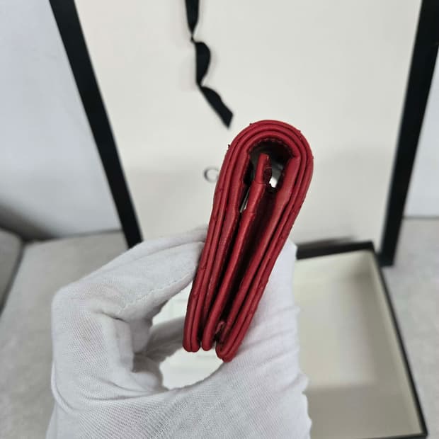 [보증서 정품] 구찌 마몬트 GG 중지갑