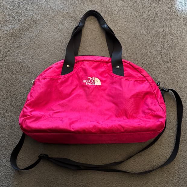 노스페이스 빈티지 볼링백 처분 