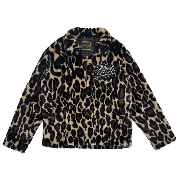 Hysteric Glamour Leopard Faux Fur/ M