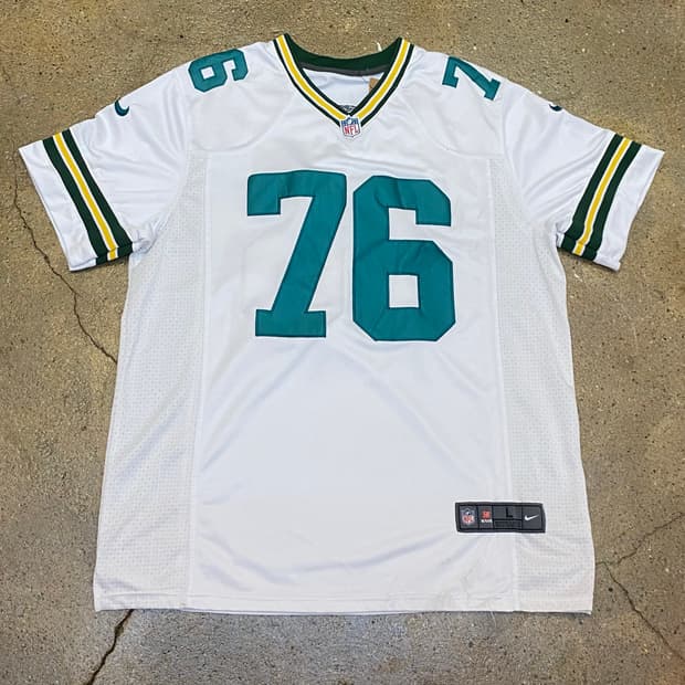 미국빈티지 나이키 NFL 그린베이 패커스 반팔 저지 유니폼
