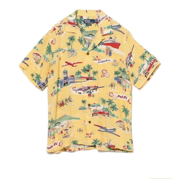 (M)폴로베어 하와이안 셔츠