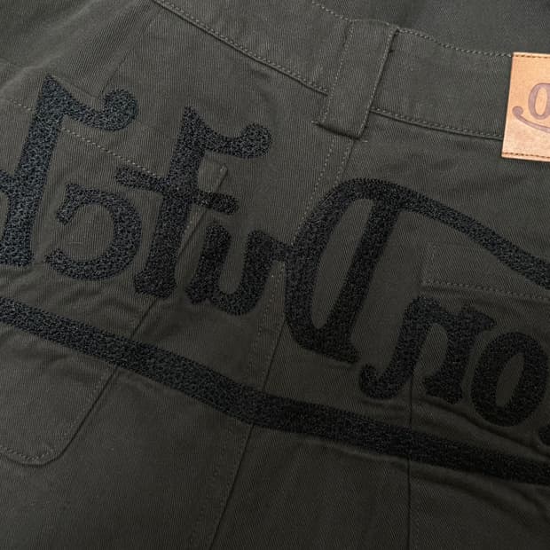 본더치 코튼 카고팬츠 카키