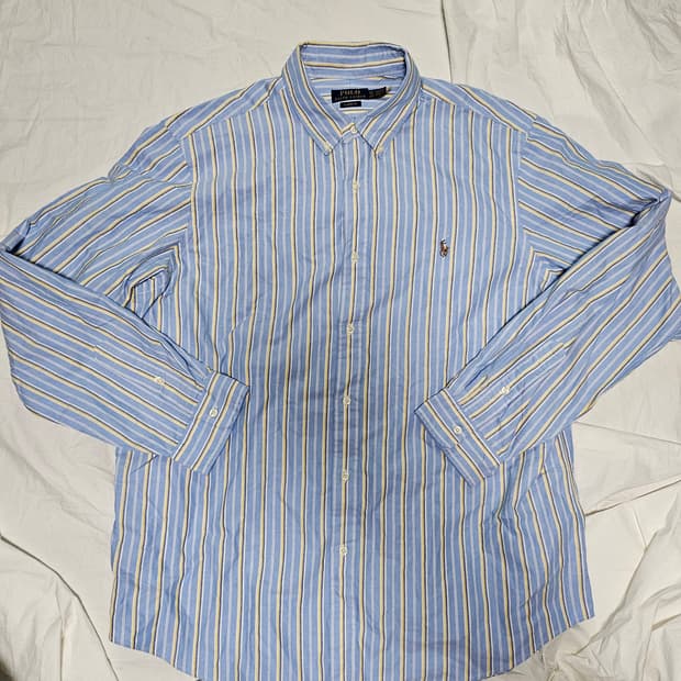 폴로랄프로렌 스트라이프 빅셔츠 XXL