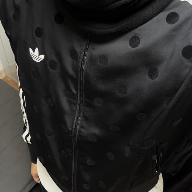 아디다스 도트 블랙 져지자켓[L]