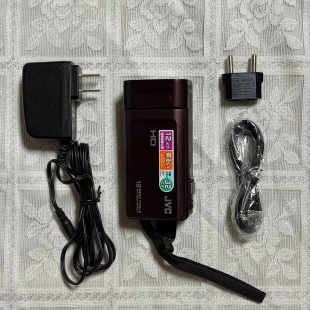 풀구성 JVC Everio GZ-V675 빈티지캠코더 빅터 V590 디카