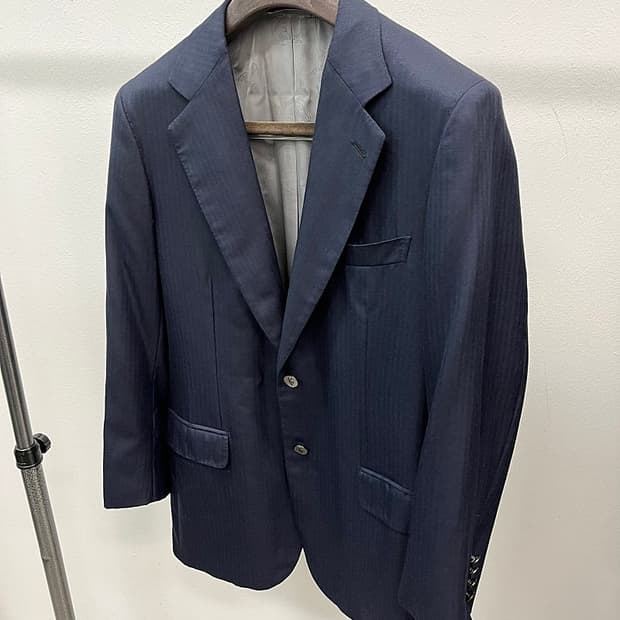 100) 브리오니 캐시미어 은장콤비 