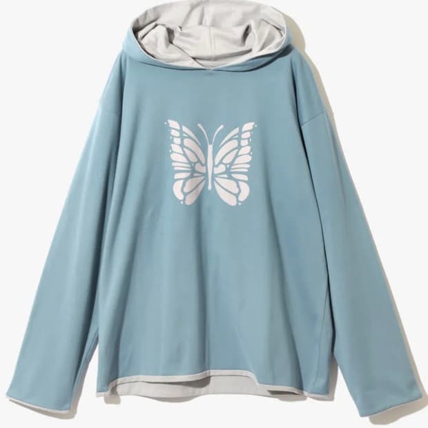 니들스 리버시블 후드티