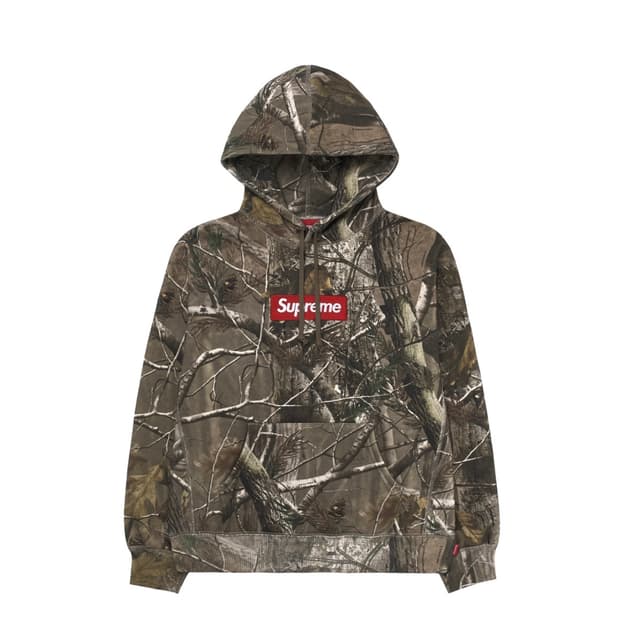 슈프림 25FW 박스로고 후드 리얼트리 AP 카모 XL
