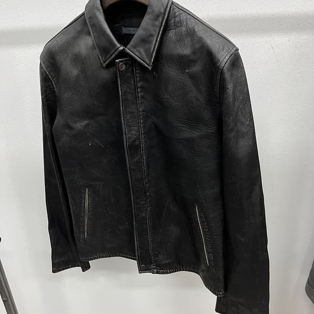 100) 존바바토스 24aw 가죽자켓