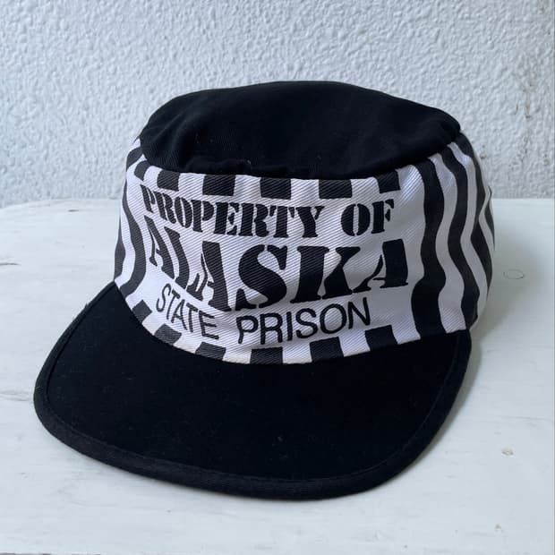 80-90s Property of 알래스카 교도소 페인터캡