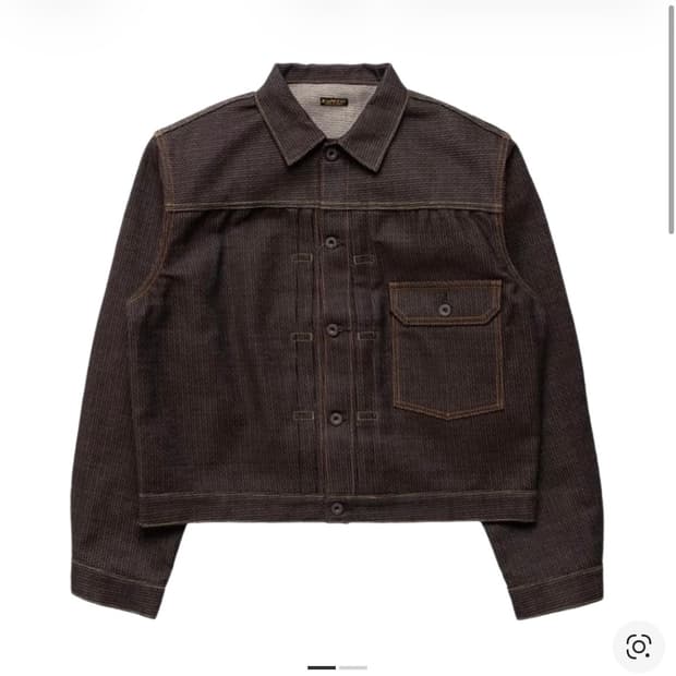 캐피탈 센츄리 데님 1세대 자켓 N5S 브라운(size 2)