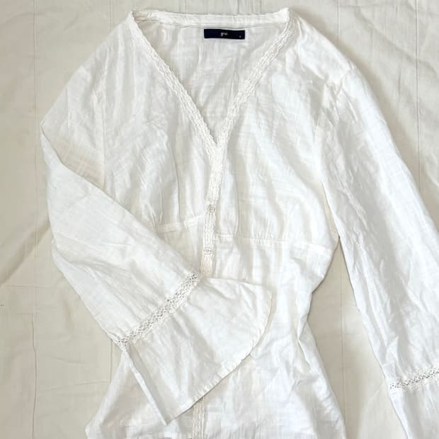 모리걸 펀칭 가디건