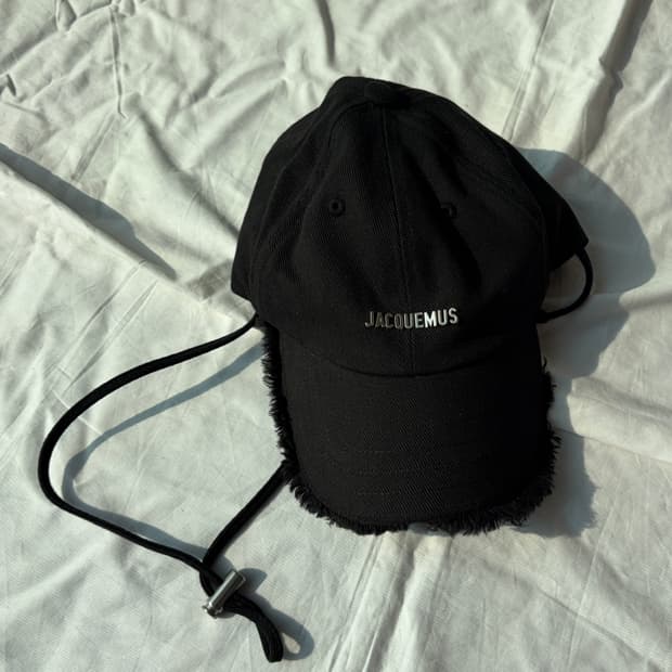 자크뮈스 아티초크 볼캡 블랙 60