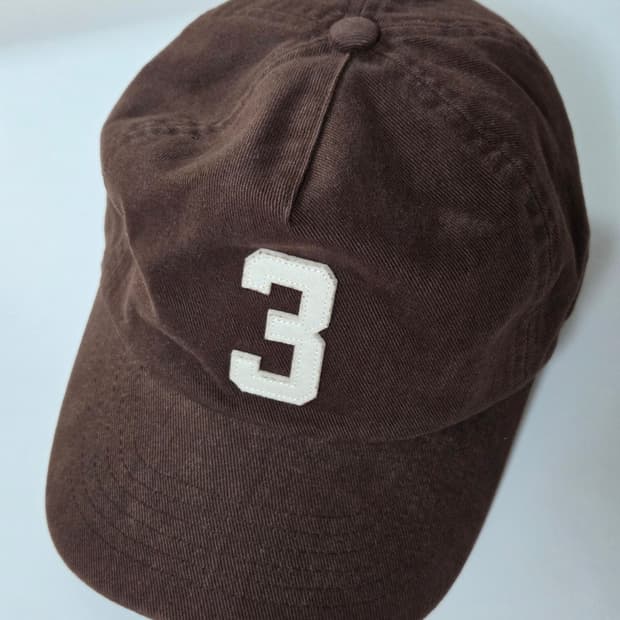THREE 5 PANEL CAP (BROWN)