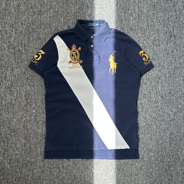 폴로 랄프로렌 네이비 치프키프 빅포니 반팔 PK