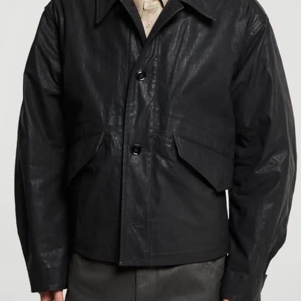 구해요 )25ss르메르 바이커 블루종 46-48