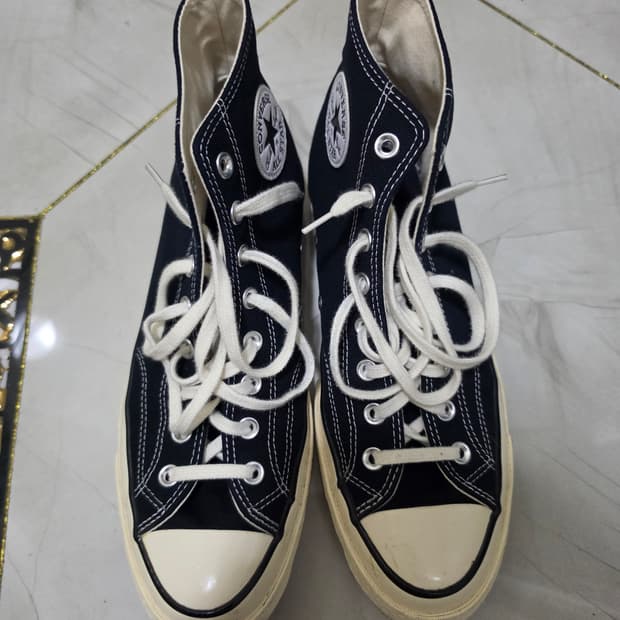 컨버스 척테일러 하이 블랙 280