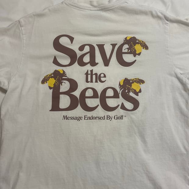 골프왕 flower boy save the bees 티