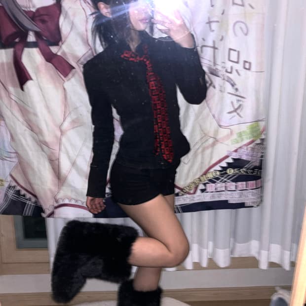 블랙 슬림핏 자켓