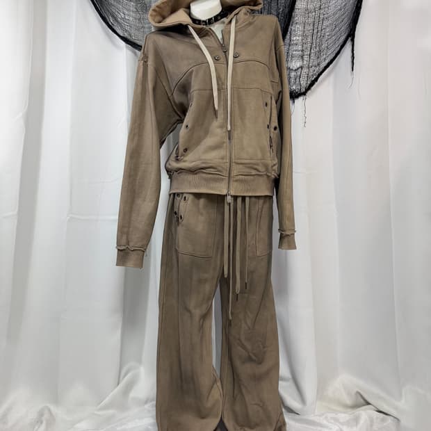 rosenkreuz hood zip up pants set