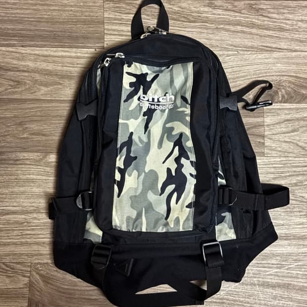 90s bitch skateboards back pack