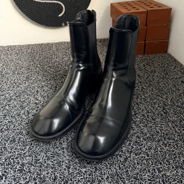 프리미엄 에이전트(E_tect) 지퍼 첼시 부츠