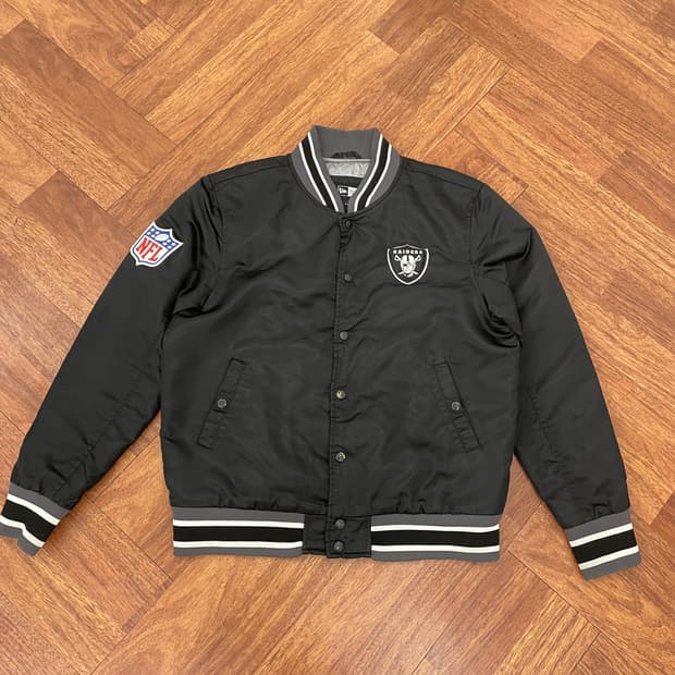 뉴에라 NFL 레이더스 바시티 자켓