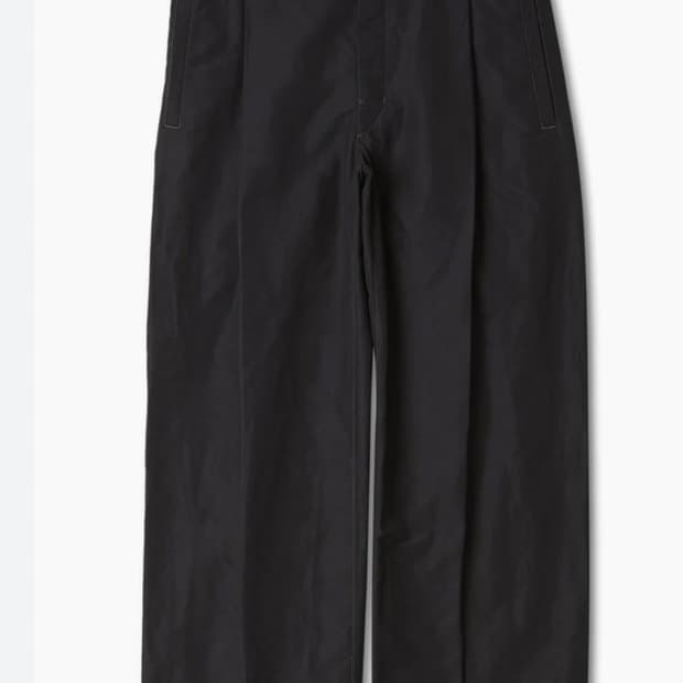 르메르 벨티드 이지팬츠 블랙 50