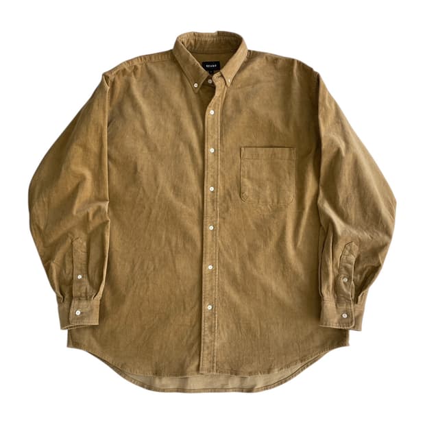 빔즈 오버사이즈 코듀로이 셔츠 