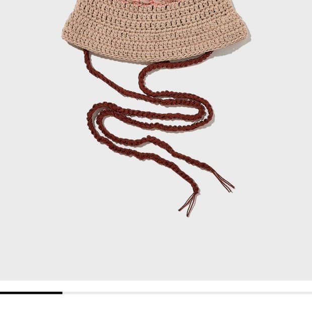 미수아바흐브 쉘 코튼 보넷 살몬