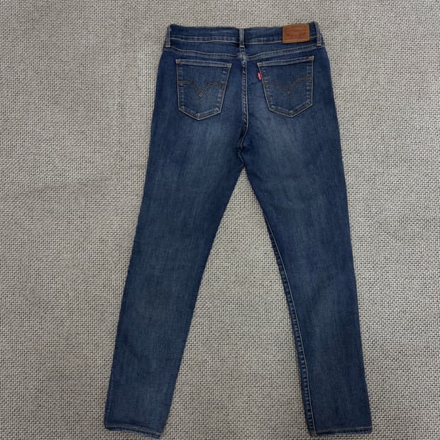 Levi's 711 스키니 데님팬츠 w28 L30