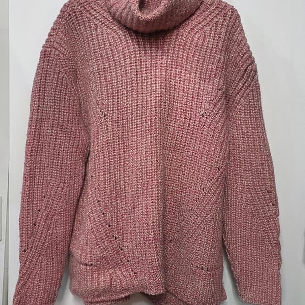 모조에스핀 여성 목폴라 니트