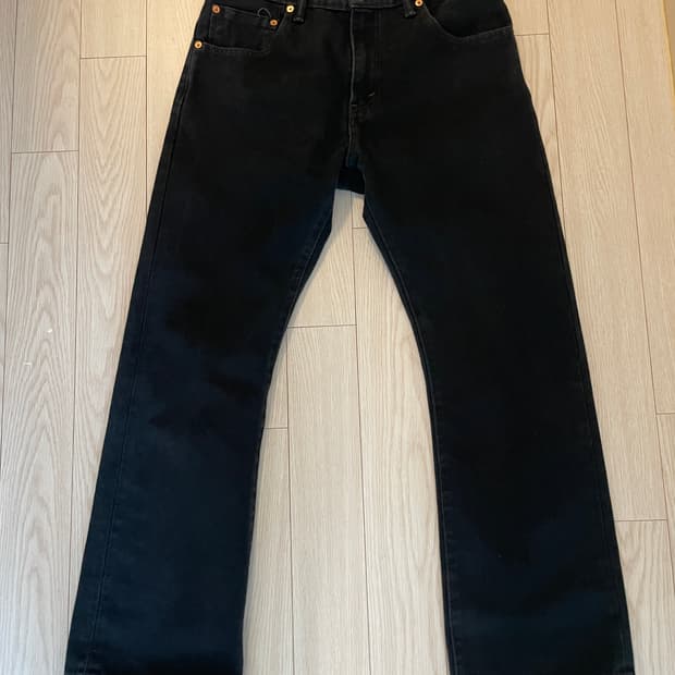 리바이스 517 블랙,흑청 30x29 (표기 32x29)