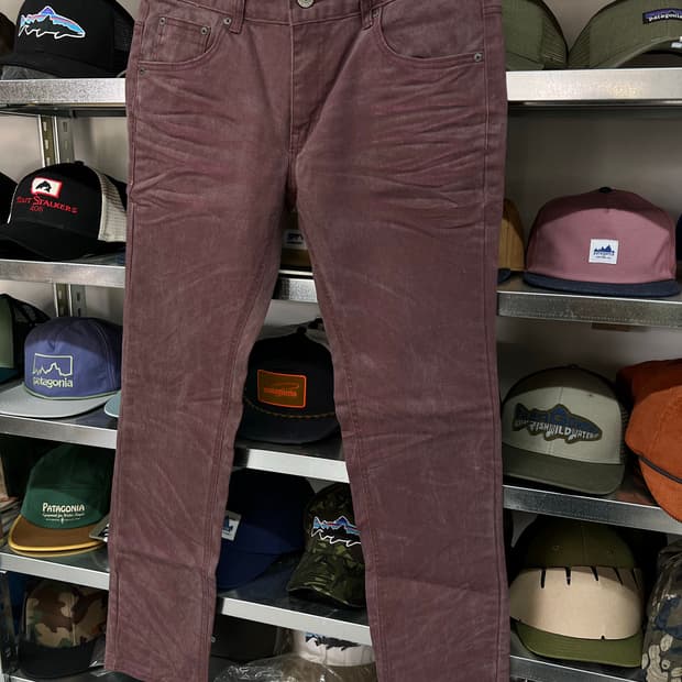 버건디/퍼플 데님pant (M )