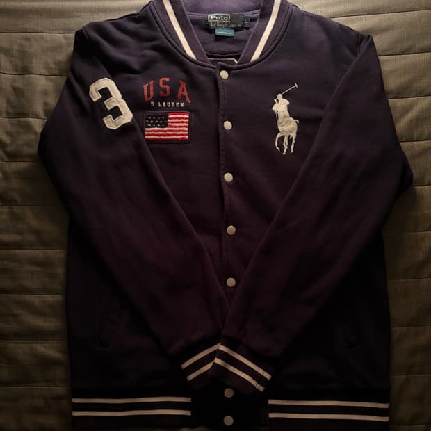 폴로 빅포니 치프키프 성조기 자켓